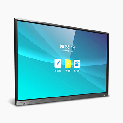 Kontras Tinggi 86 &quot;Semua Dalam Satu Layar LCD Kustom Cerdas Untuk Ruang Rapat