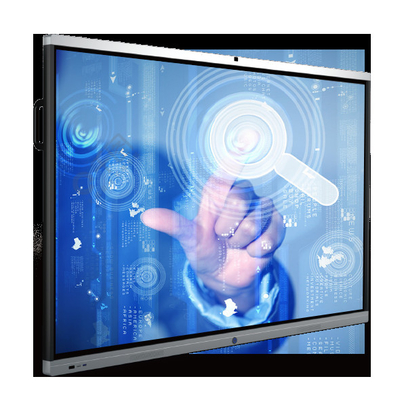 Layar LCD HD 4K Cerdas 98&quot; Untuk Pelatihan Pertunjukan Langsung Pertemuan Techaing