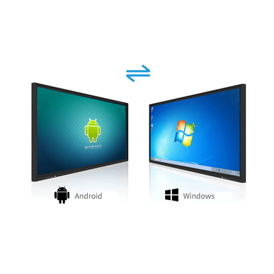 Remote Control 98 &quot;Layar LCD Ruang Rapat Panel LCD kecerahan tinggi