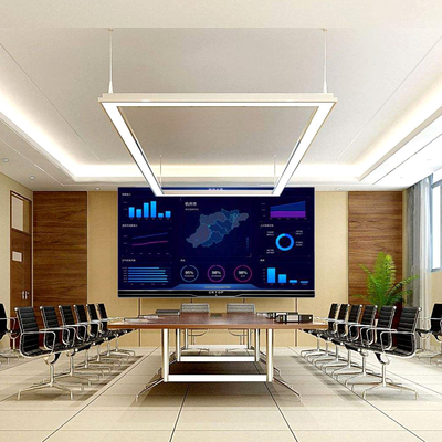 Layar LED Ruang Rapat 108&quot; P1.25mm Sudut Pandang lebar 180 derajat