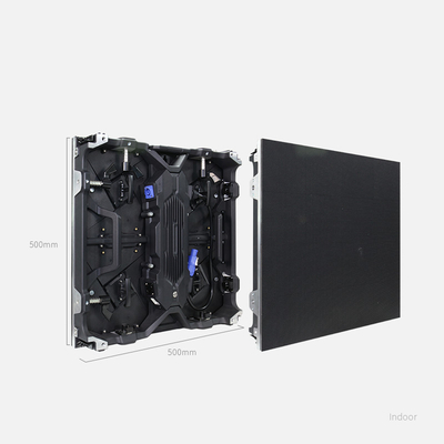Layar LED Sewa Luar Ruangan CE FCC ETL Dengan Kotak Die Cast 500 * 500mm