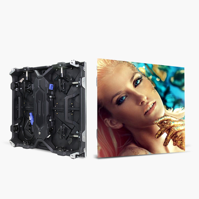 Layar LED Sewa Luar Ruangan CE FCC ETL Dengan Kotak Die Cast 500 * 500mm