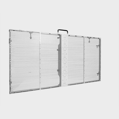 Tingkat Penyegaran Layar Kaca Transparan 1920HZ Kabinet 1000 * 500mm
