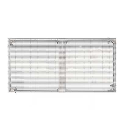 Tingkat Penyegaran Layar Kaca Transparan 1920HZ Kabinet 1000 * 500mm