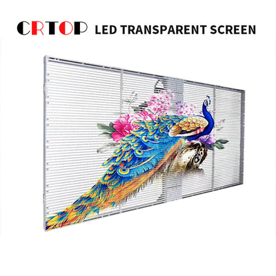 Refresh Rate 3840HZ Layar LED Panel Transparan Untuk pusat perbelanjaan