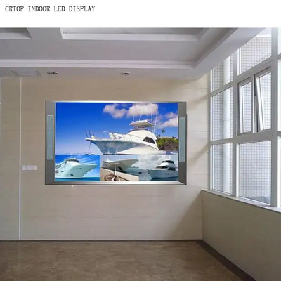 P2.22mm Indoor LED Advertising Screens Dinding 480X480mm Cabitnet