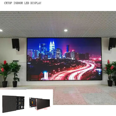 P2.22mm Indoor LED Advertising Screens Dinding 480X480mm Cabitnet