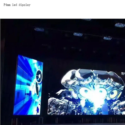 Layar Video Led Indoor P4mm Penyegaran Tinggi Kelas Perlindungan IP20