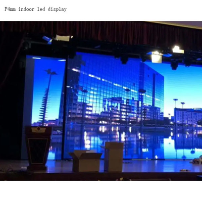 Refresh Tinggi P5 Indoor LED Display Dinding Vedio Kotak 960x960mm