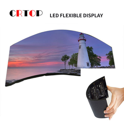 Indoor P1.86mm Fleksibel LED Tampilan Layar Modul Hisap Magnetik