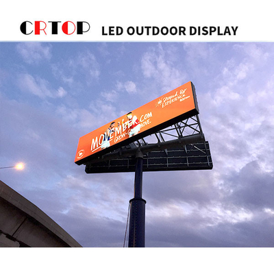 Tampilan LED Iklan Luar Ruangan Waterpoorf P3mm 16Bit Grayscale