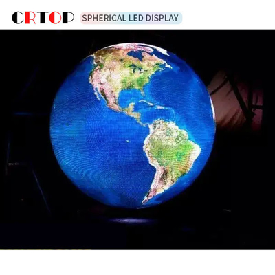 2.5m Diameter Layar LED Kreatif Kelas Perlindungan IP20