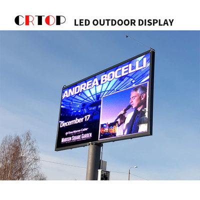 Layar Iklan LED Luar Ruangan P3mm Fleksibel Dengan Sudut Pandang Lebar