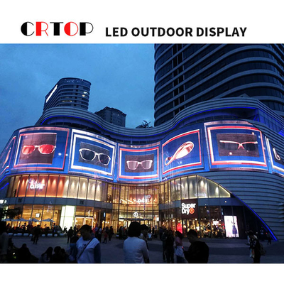 Layar Iklan LED Luar Ruangan Tahan Suhu Tinggi