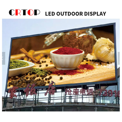 Depan IP65 Belakang IP43 Outdoor LED Video Display Wall Hemat Energi
