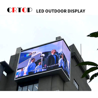 Layar Iklan LED Luar Ruangan P4mm 1R1G1B Tampilan Struktur Piksel
