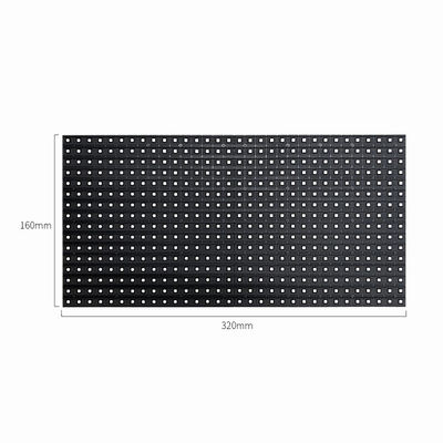 Layar Iklan LED Luar Ruangan Kipas Radiator Penyegaran Tinggi Untuk Kotak Besar p8