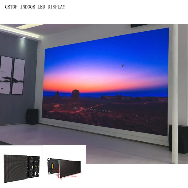 Layar Panel LED Indoor P3mm 576X576mm Ukuran Kabinet Die Cast Box