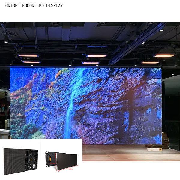 Definisi HD Indoor LED Display Screen suhu warna yang dapat disesuaikan